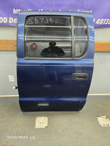 2000-2004 Dodge Dakota Quad/Crew Cab Driver Side LH Rear Door