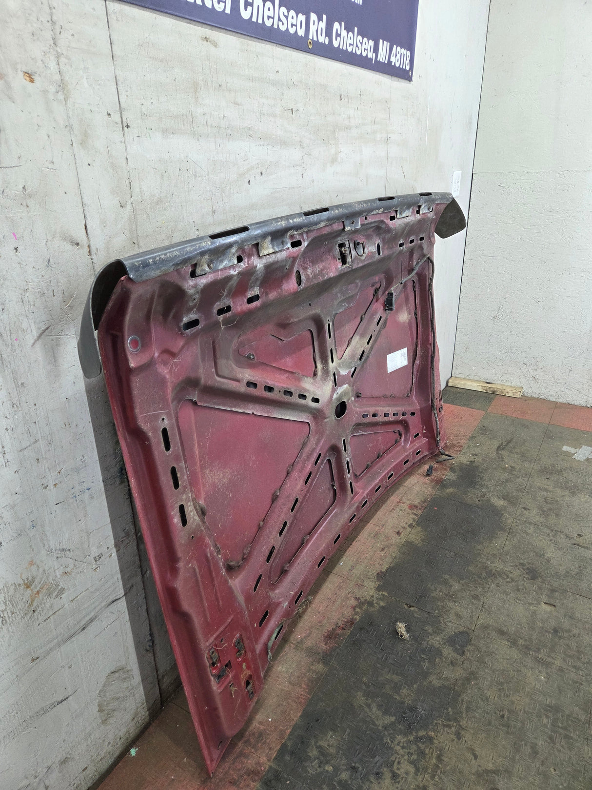 1987-1991 Ford F-150 F-250 F-350 F-450 F-550 Hood Bricknose