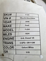 2008-2010 Ford Super Duty F250 F350 F450 F550 Hood