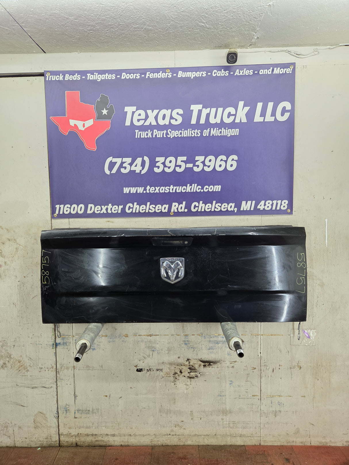 2009-2018 Dodge Ram 4th Gen 1500 2500 3500 Tailgate