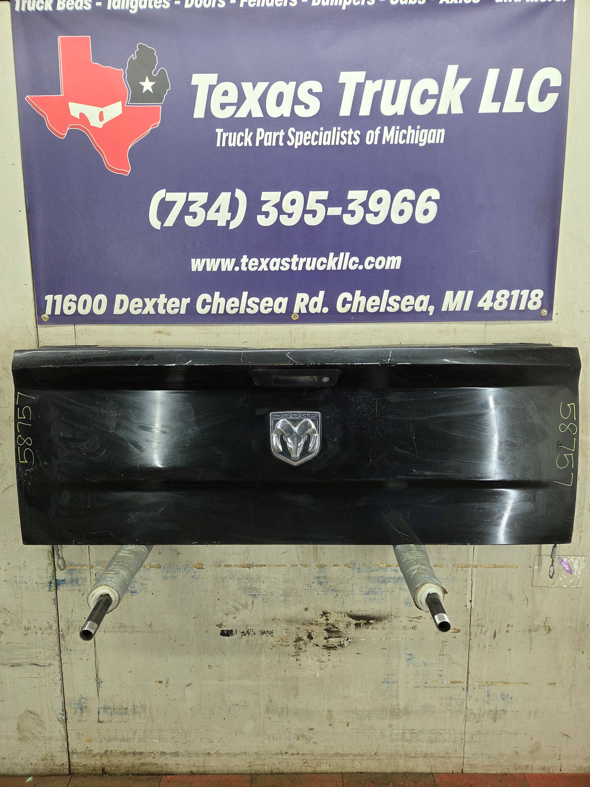 2009-2018 Dodge Ram 4th Gen 1500 2500 3500 Tailgate