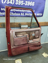 1980-1986 Ford F Series F250 F350 F450 F550 Driver Side Front Door LH