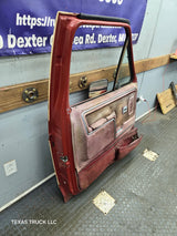 1980-1986 Ford F Series F250 F350 F450 F550 Driver Side Front Door LH
