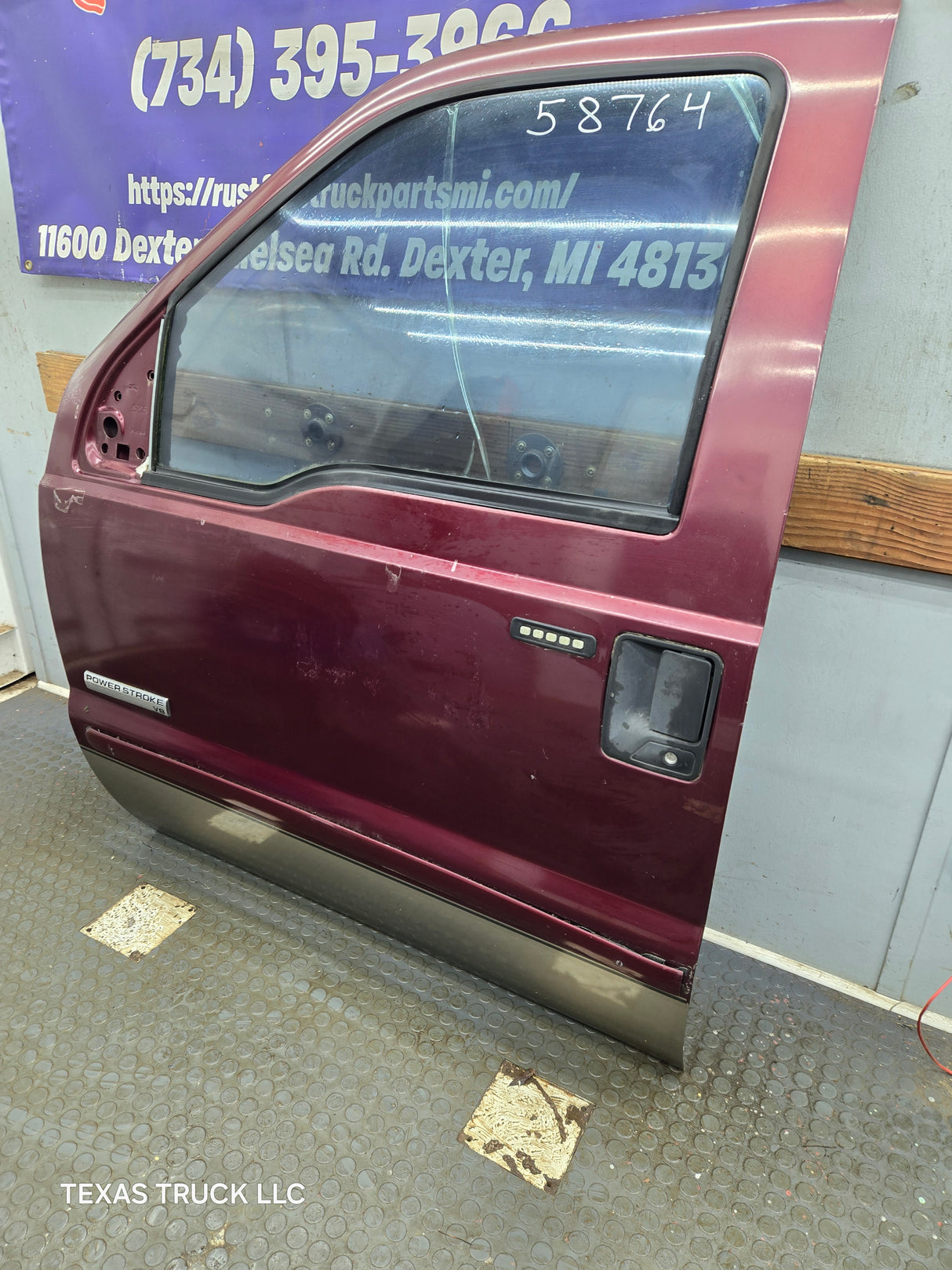 1999-2011 Ford Super Duty LH Driver Side Front Door F250 F350 F450 F550