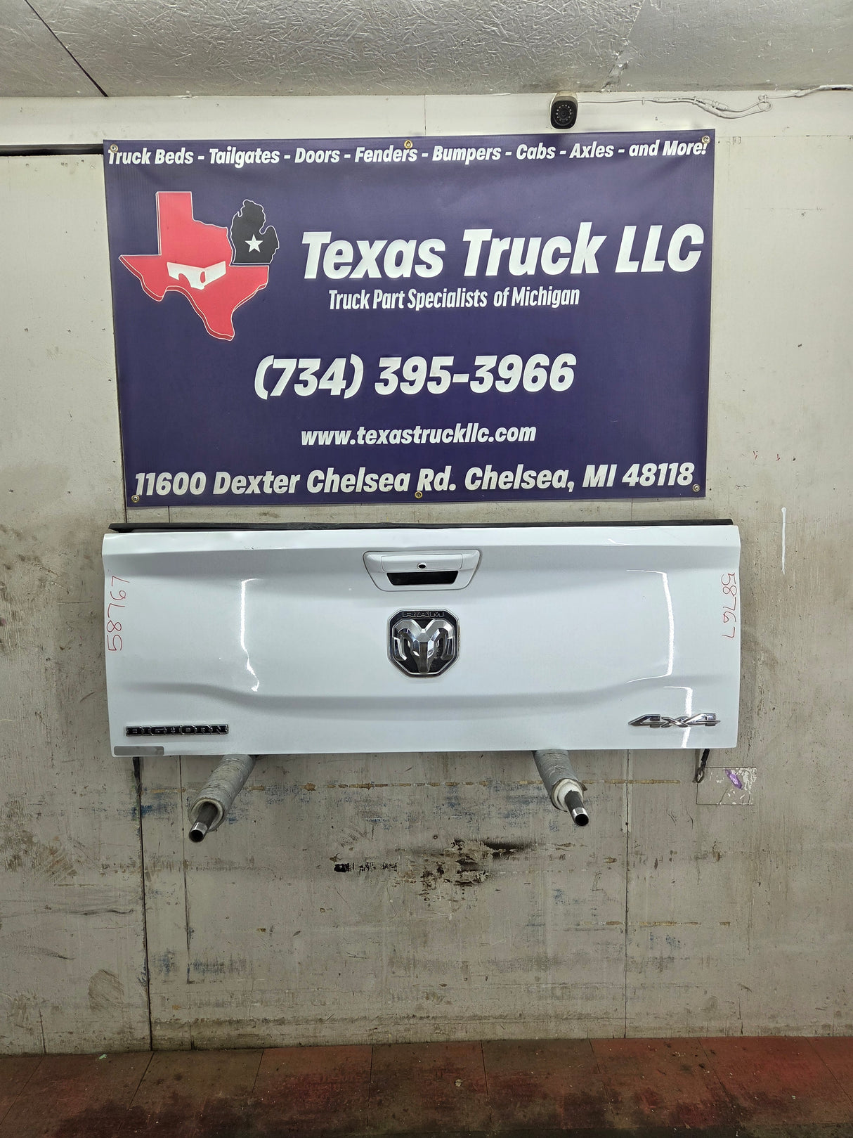 2019-2025 Dodge Ram 2500 3500 4500 5th Gen Tailgate