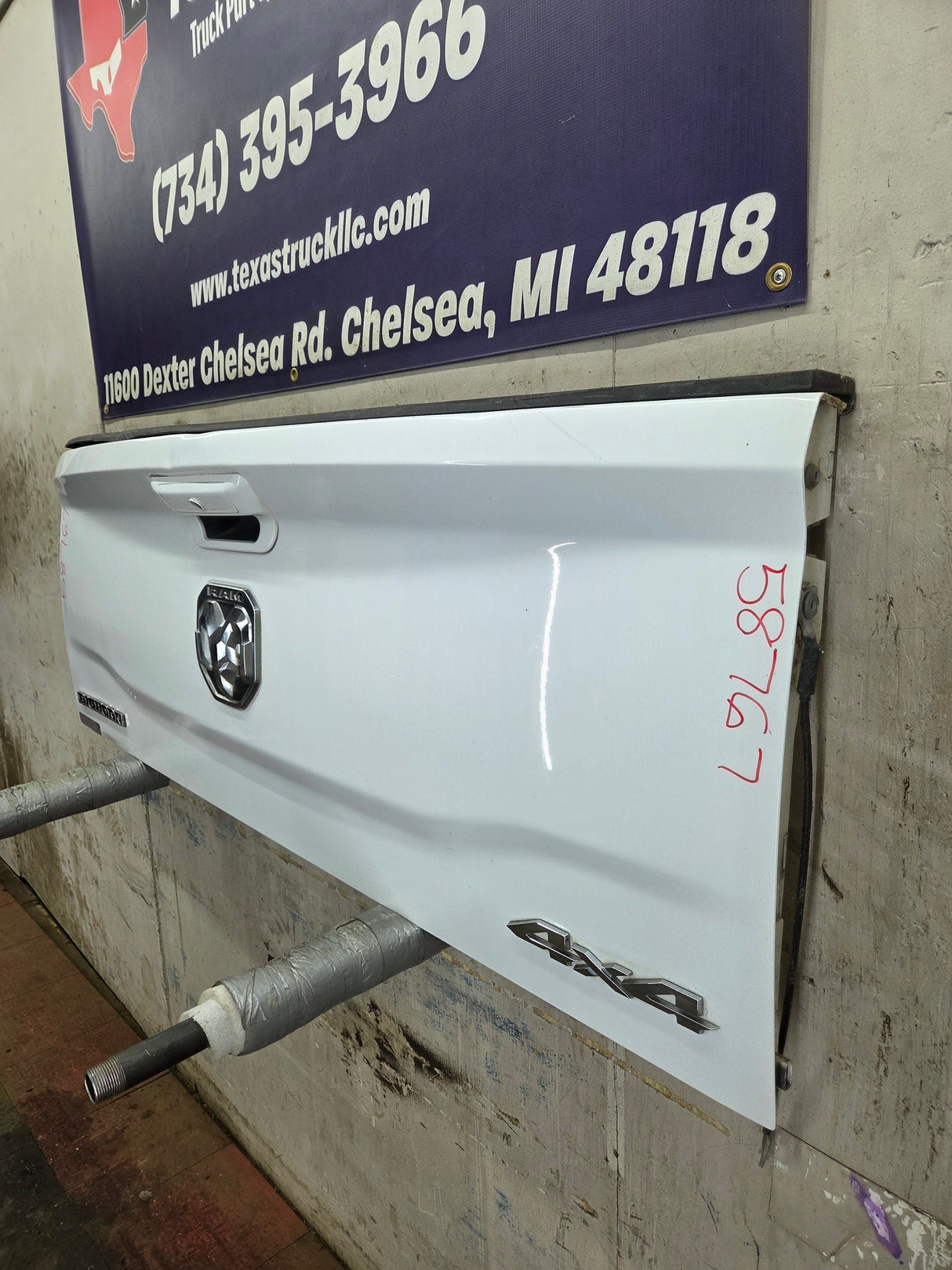 2019-2025 Dodge Ram 2500 3500 4500 5th Gen Tailgate