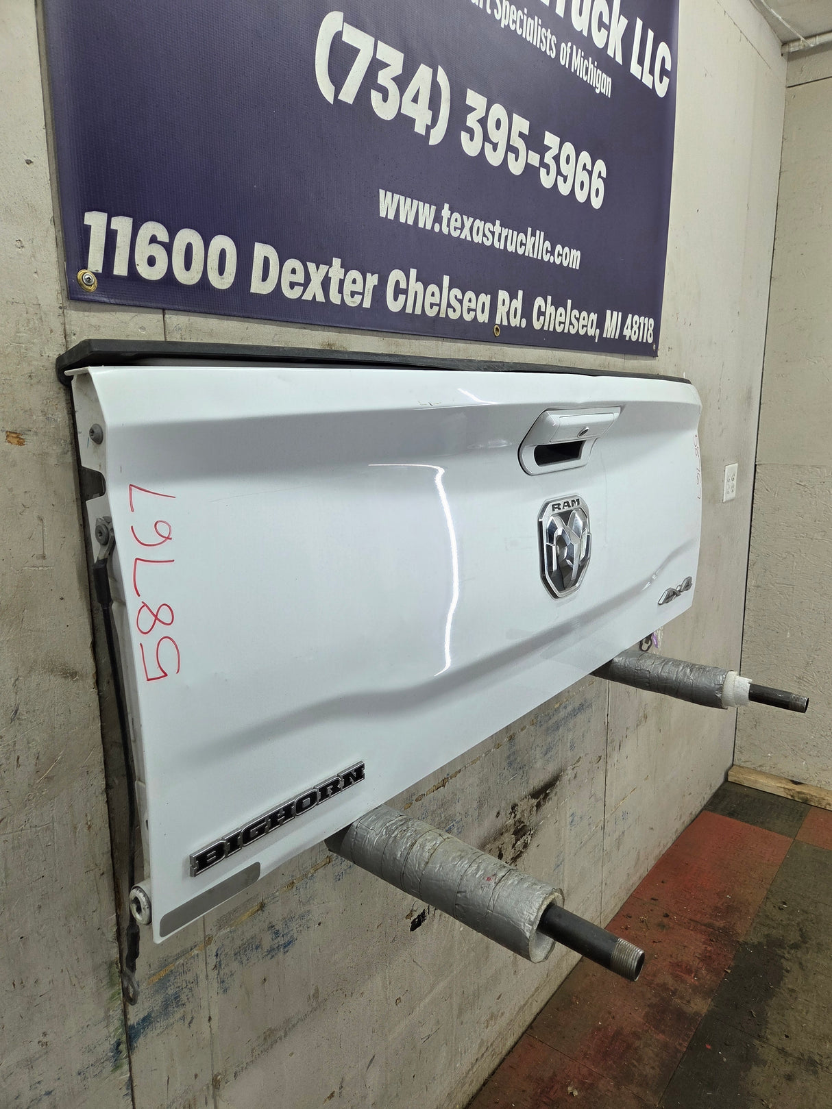 2019-2025 Dodge Ram 2500 3500 4500 5th Gen Tailgate