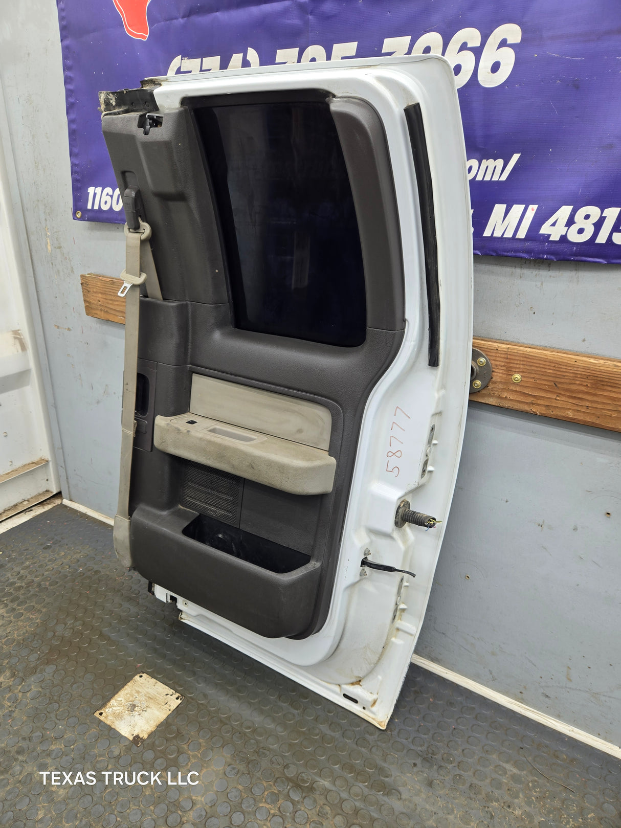 2009-2014 Ford F150 Rear Passenger Side RH Extended Cab Door