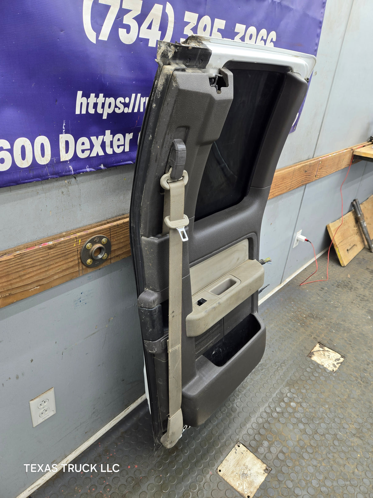 2009-2014 Ford F150 Rear Passenger Side RH Extended Cab Door
