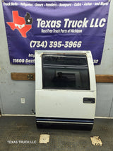 1992-2000 Chevrolet Silverado Suburban GMC Sierra K1500 K2500 K3500 Crew Cab LH Rear Driver Door