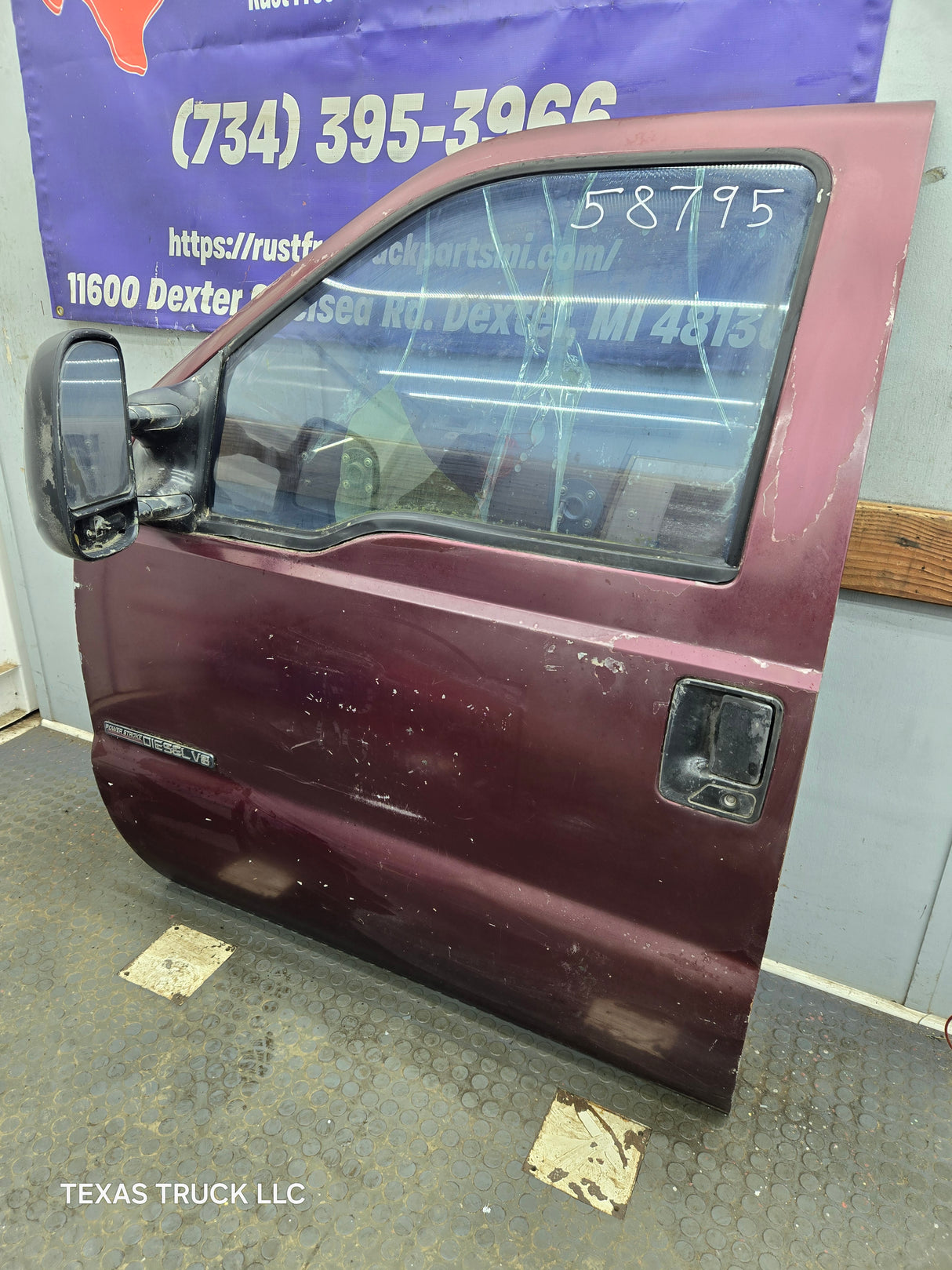 1999-2011 Ford Super Duty LH Driver Side Front Door F250 F350 F450 F550