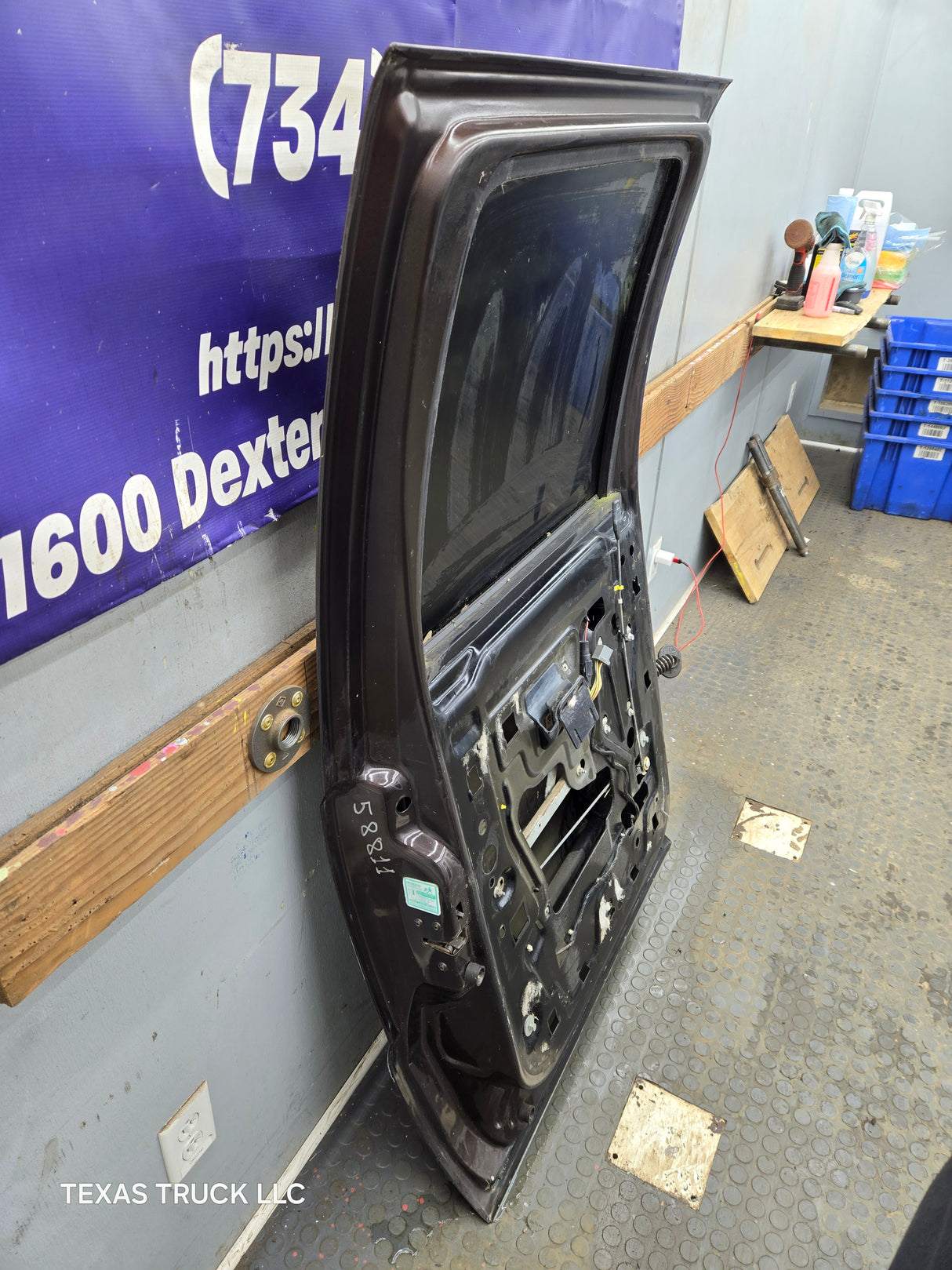 1999-2011 Ford Super Duty LH Driver Side Rear Crew Cab Door F250 F350 F450 F550