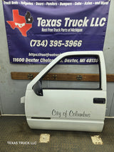 1988-2000 Chevrolet Silverado Suburban GMC Sierra LH Front Driver Side Door - White