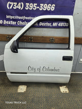 1988-2000 Chevrolet Silverado Suburban GMC Sierra LH Front Driver Side Door - White