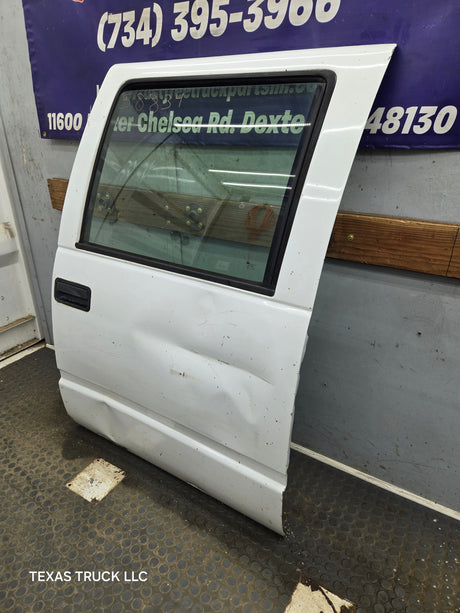 1992-2000 Chevrolet Silverado Suburban GMC Sierra K/C Series Crew Cab RH Rear Passenger Side Door