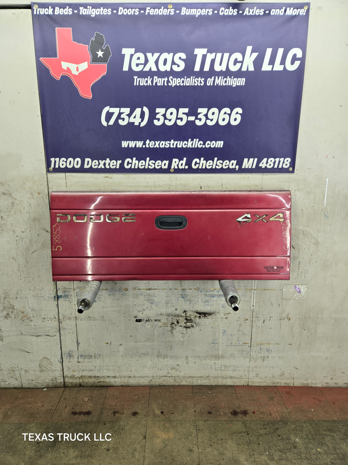 1997-2004 Dodge Dakota 2nd Gen Truck Tailgate