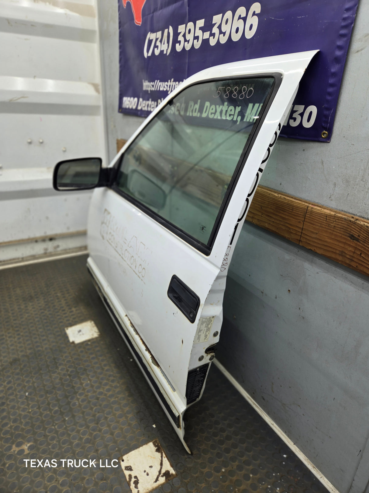 1988-2000 Chevrolet Silverado Suburban GMC Sierra LH Front Driver Side Door - White