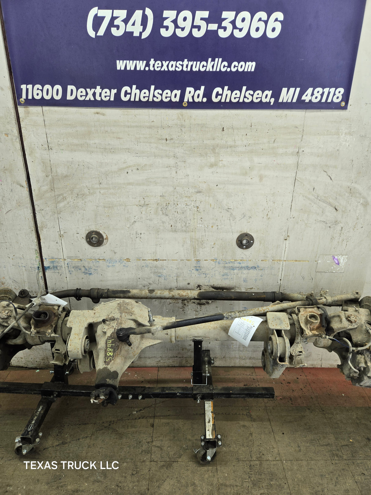 2005-2016 Ford F450 F550 Super Duty Front Axle 4.88 Gear Ratio DRW 10 Lug