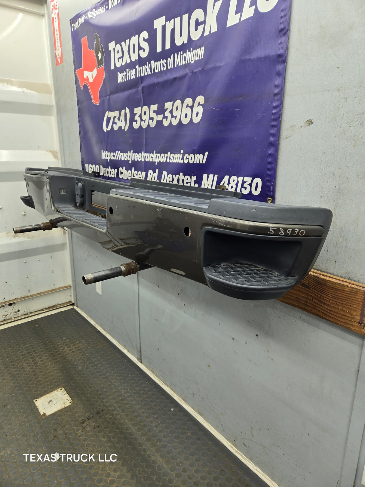 2015-2019 Chevrolet Silverado 2500HD 3500 HD Rear Bumper W/ Sensors