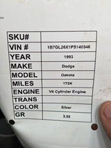 1993 Dodge Dakota Regular Cab