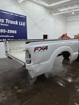 2011-2016 Ford F250 F350 Super Duty 6' 9" Short Truck Bed - Pearl white