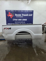 2011-2016 Ford F250 F350 Super Duty 6' 9" Short Truck Bed - Pearl white