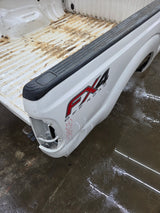 2011-2016 Ford F250 F350 Super Duty 6' 9" Short Truck Bed - Pearl white