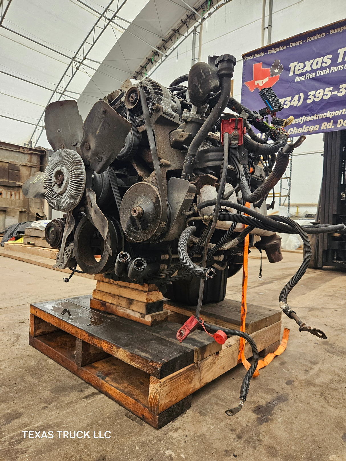 2005 Chevrolet GMC 2500 3500HD 8.1L Engine LS Vortec Gas Engine Runs Good 163k miles