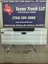 2017-2022 Ford F250 F350 F450 F550 Super Duty Step Tailgate - Pearl White