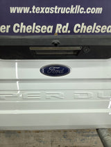 2017-2022 Ford F250 F350 F450 F550 Super Duty Step Tailgate - Pearl White