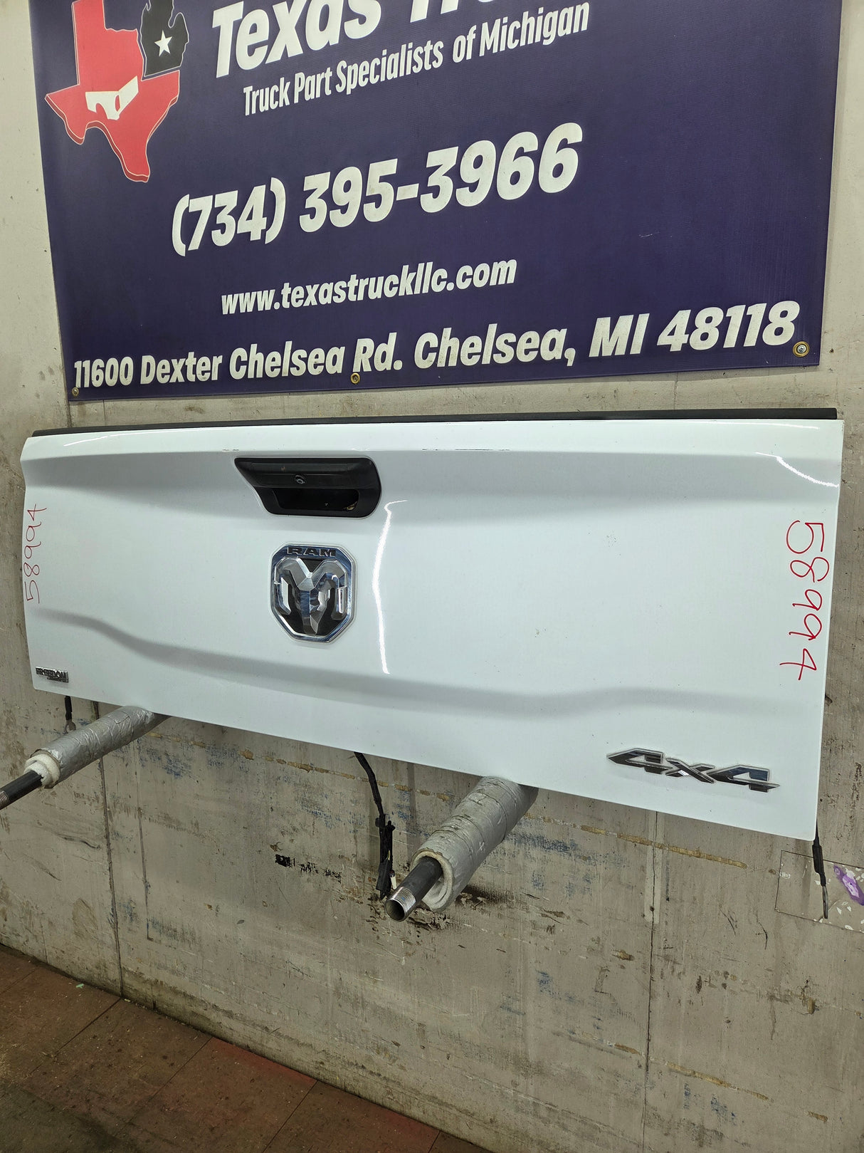 2019-2026 Dodge Ram 2500 3500 4500 5th Gen Tailgate