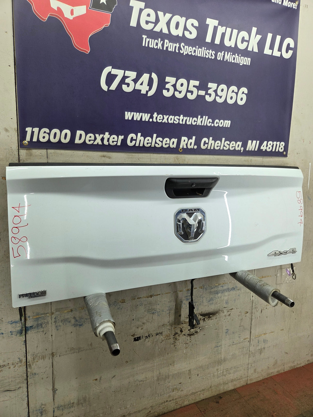 2019-2026 Dodge Ram 2500 3500 4500 5th Gen Tailgate