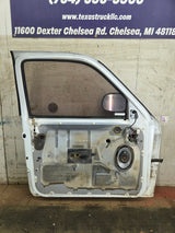 1994-2002 Dodge Ram 2nd Gen LH Driver Side Front Regular Cab / 2 door Extended Cab Door 1500 2500 3500 ROUND CORNER - White