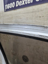 1994-2002 Dodge Ram 2nd Gen LH Driver Side Front Regular Cab / 2 door Extended Cab Door 1500 2500 3500 ROUND CORNER - White