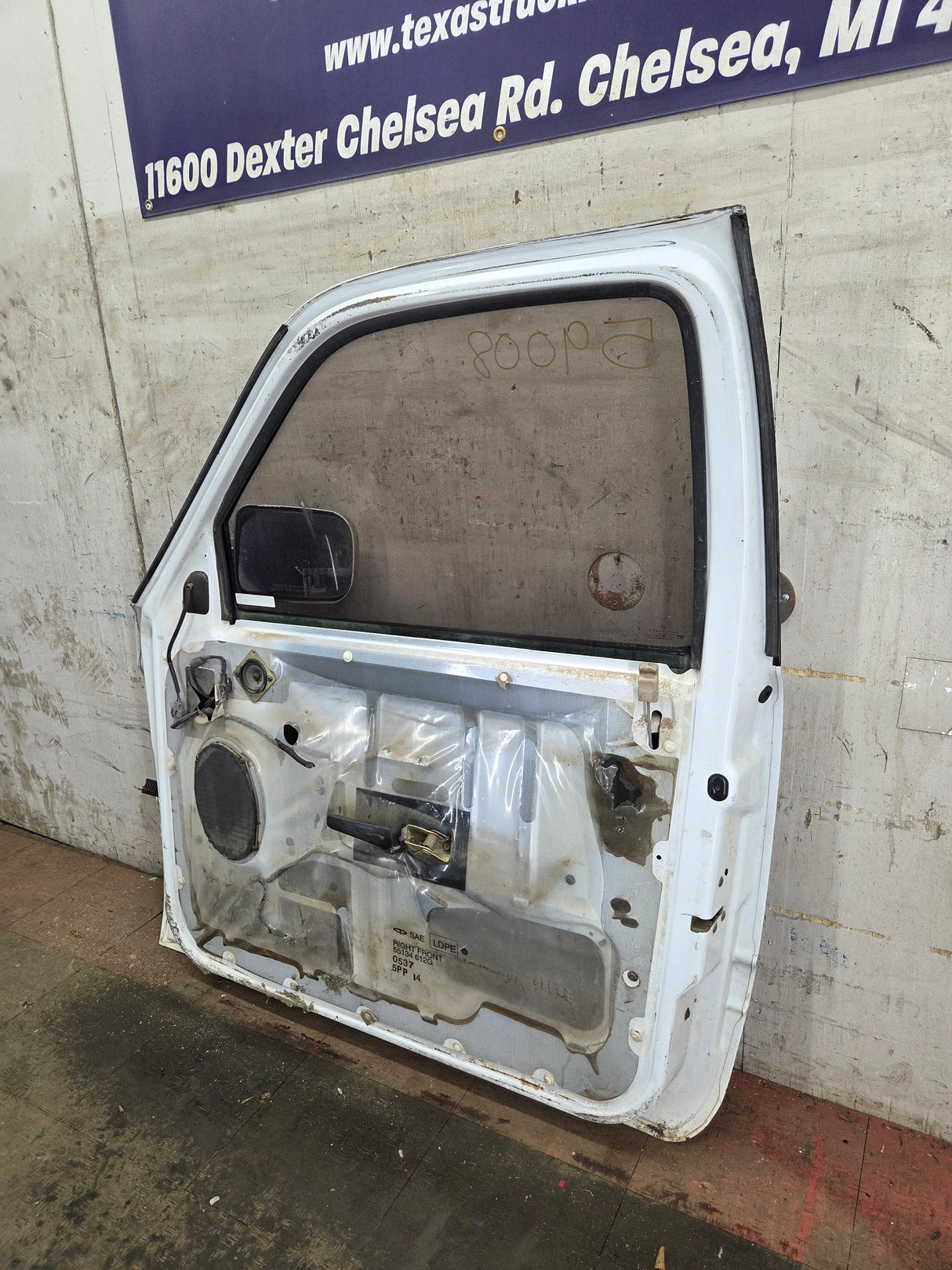 1994-2002 Dodge Ram 2nd Gen RH Passenger Side Front Door Regular Cab / 2 Door Ext Cab 1500 2500 3500 ROUND CORNER