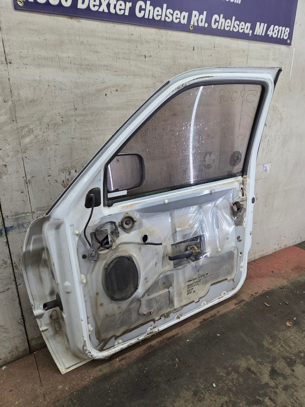 1994-2002 Dodge Ram 2nd Gen RH Passenger Side Front Door Regular Cab / 2 Door Ext Cab 1500 2500 3500 ROUND CORNER