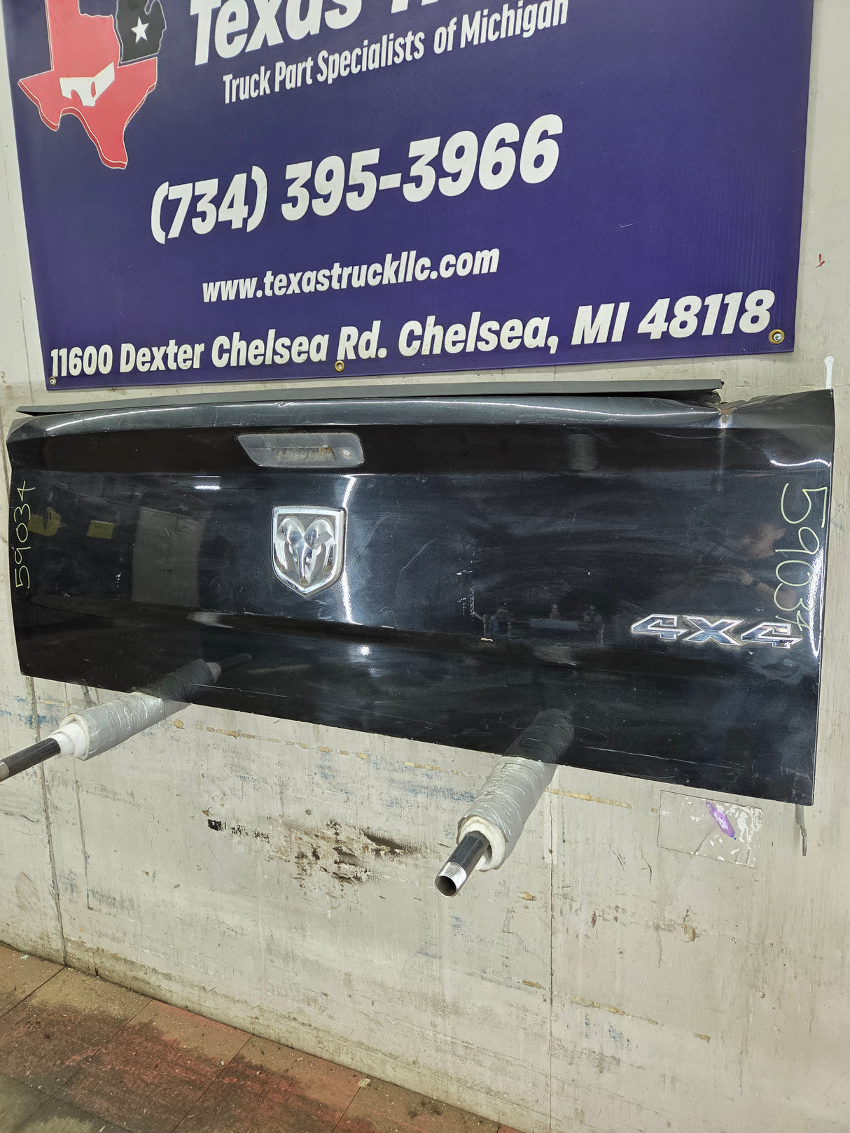 2009-2018 Dodge Ram 4th Gen 1500 2500 3500 Tailgate
