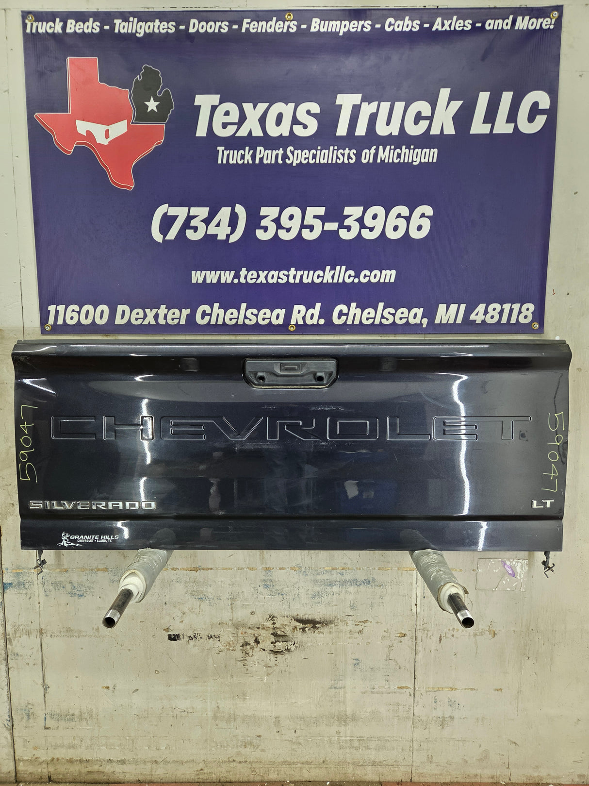 2019-2026 Chevrolet Silverado 2500 HD 3500HD Truck Tailgate