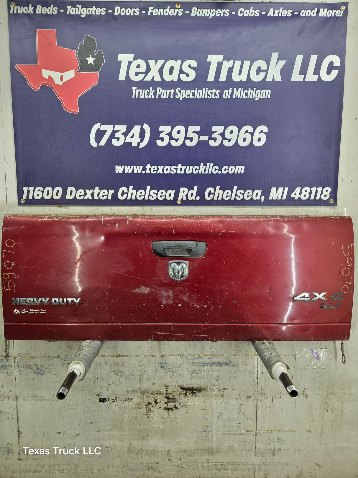 2003-2008 Dodge Ram 1500 2500 3500 3rd Gen Tailgate