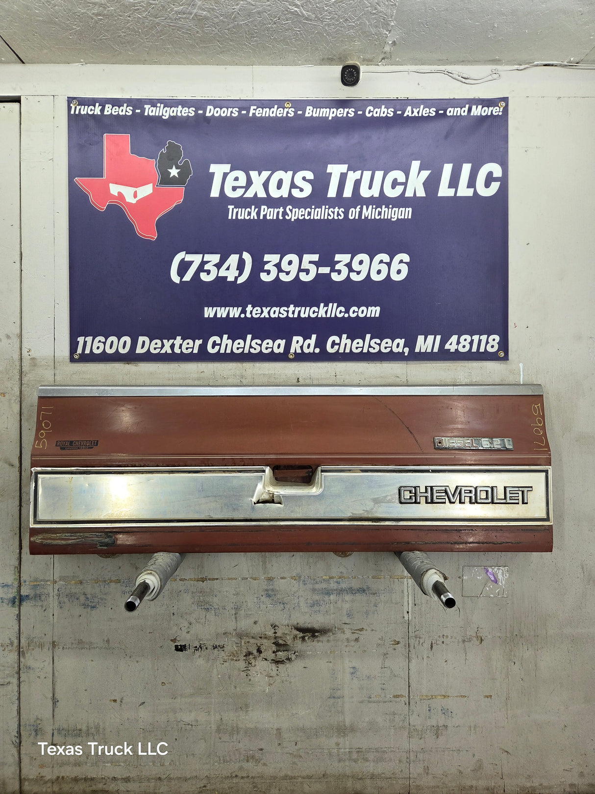 1973-1987 Chevrolet / GMC Square Body Tailgate C10 C15 C20 C25 C35 K10 K15 K20 K25 K35