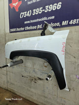 2003-2007 Chevrolet Silverado / Tahoe / Suburban 1500 2500 3500 HD LH Driver Side "Cateye" Front Fender - Summit White