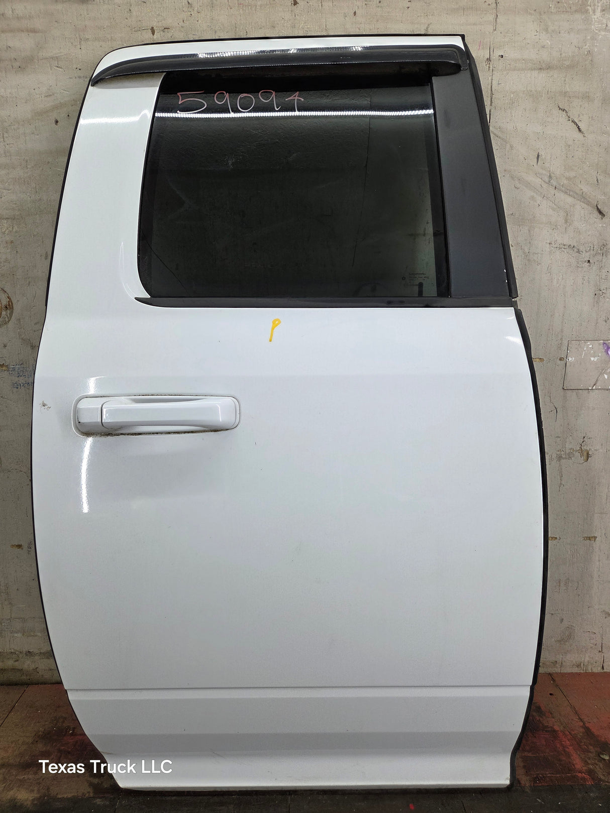 2009-2018 Dodge Ram 4th Gen Passenger Side Rear Quad Cab Door 1500 2500 3500 4500 5500 - White