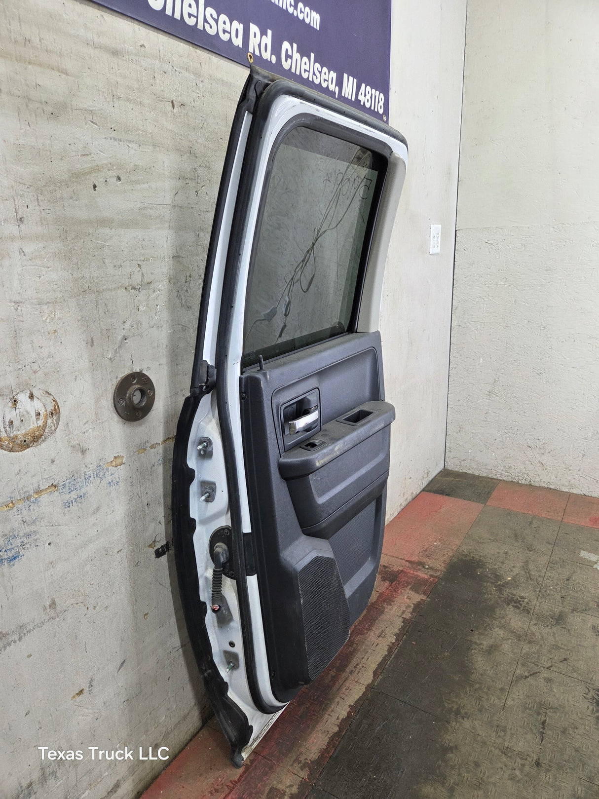 2009-2018 Dodge Ram 4th Gen Passenger Side Rear Quad Cab Door 1500 2500 3500 4500 5500 - White