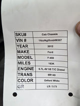 2011-2016 Ford F250 F350 F450 F550 Super Duty Regular Cab