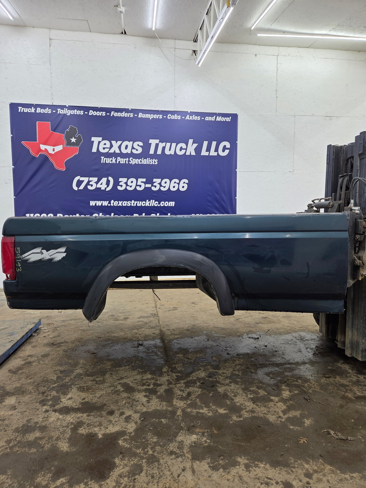 1987-1997 Ford F150 F250 F350 OBS 8' Long Truck Bed