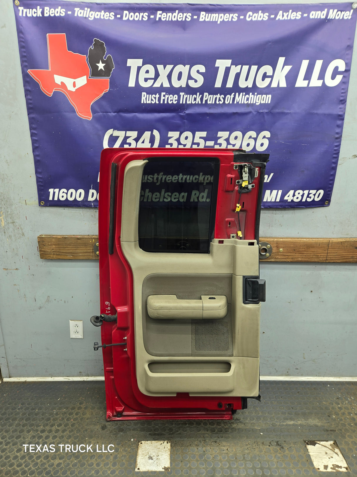 2004-2008 Ford F150 Driver Rear Extended Cab Door LH