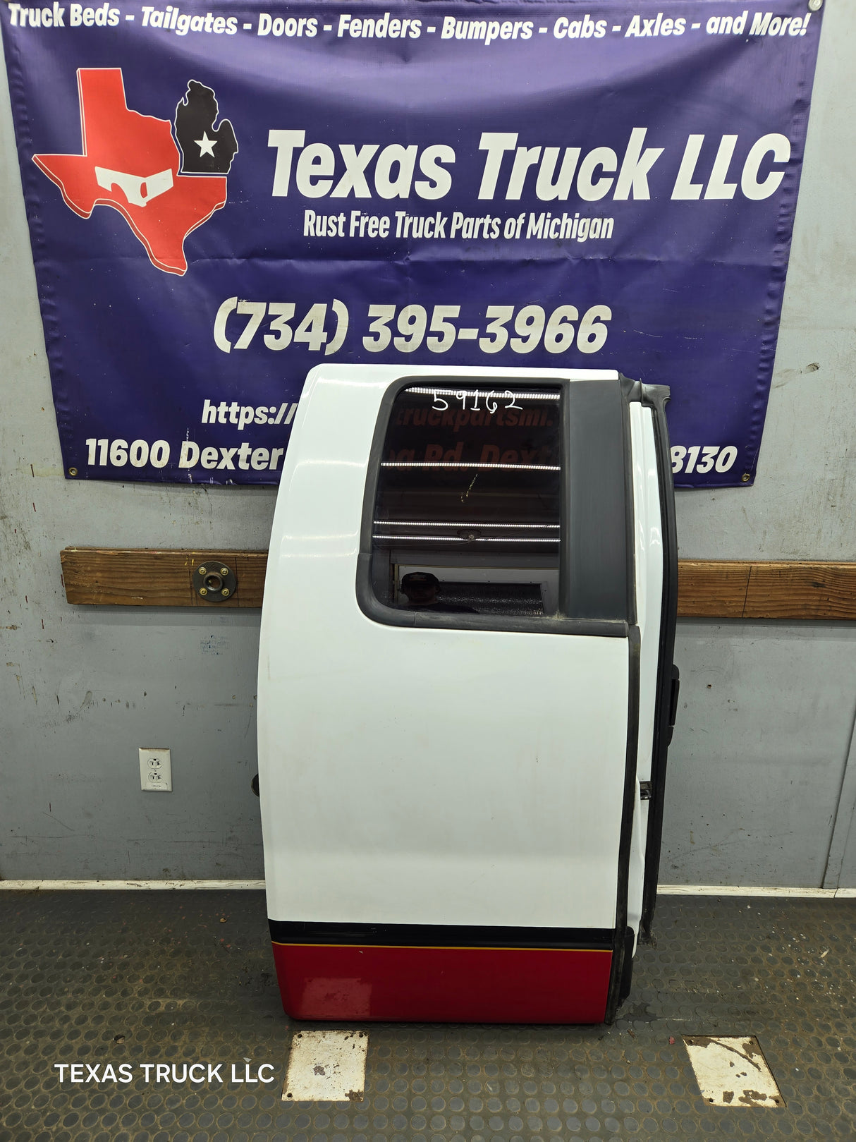 2009-2014 Ford F150 Rear Passenger Side RH Extended Cab Door