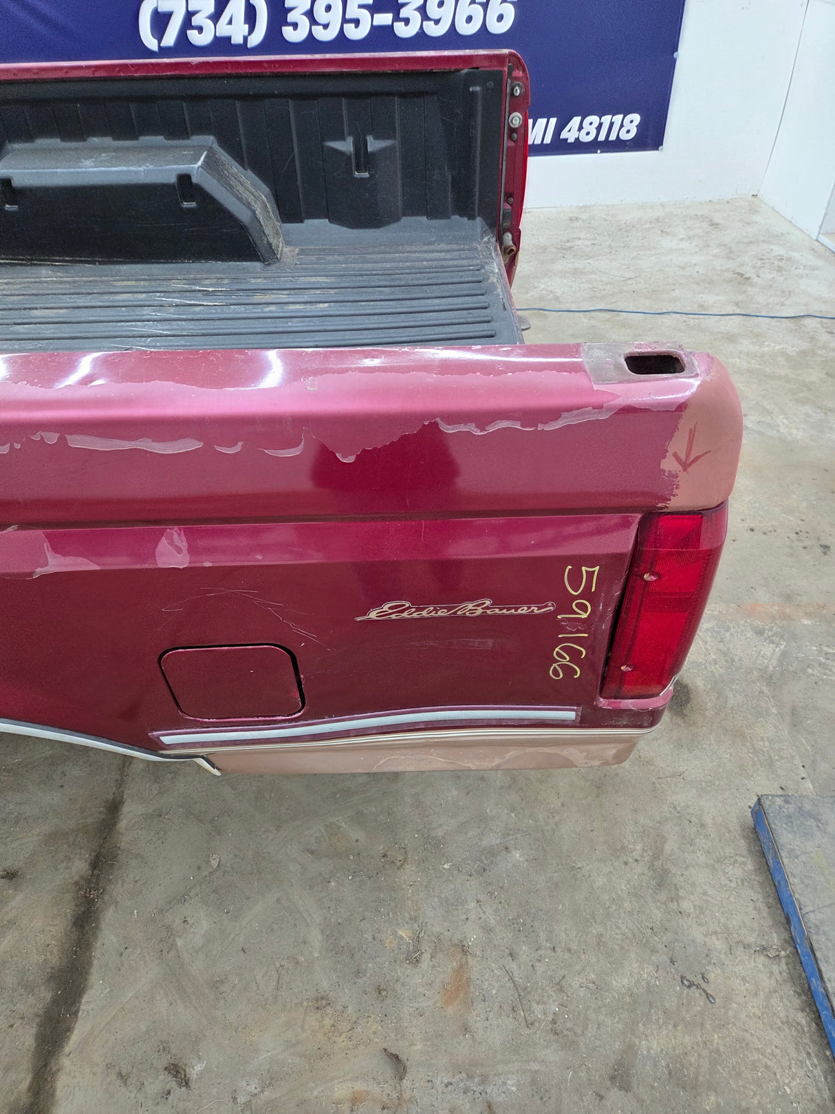 1987-1997 Ford F150 F250 F350 OBS 6' 9" Short Truck Bed
