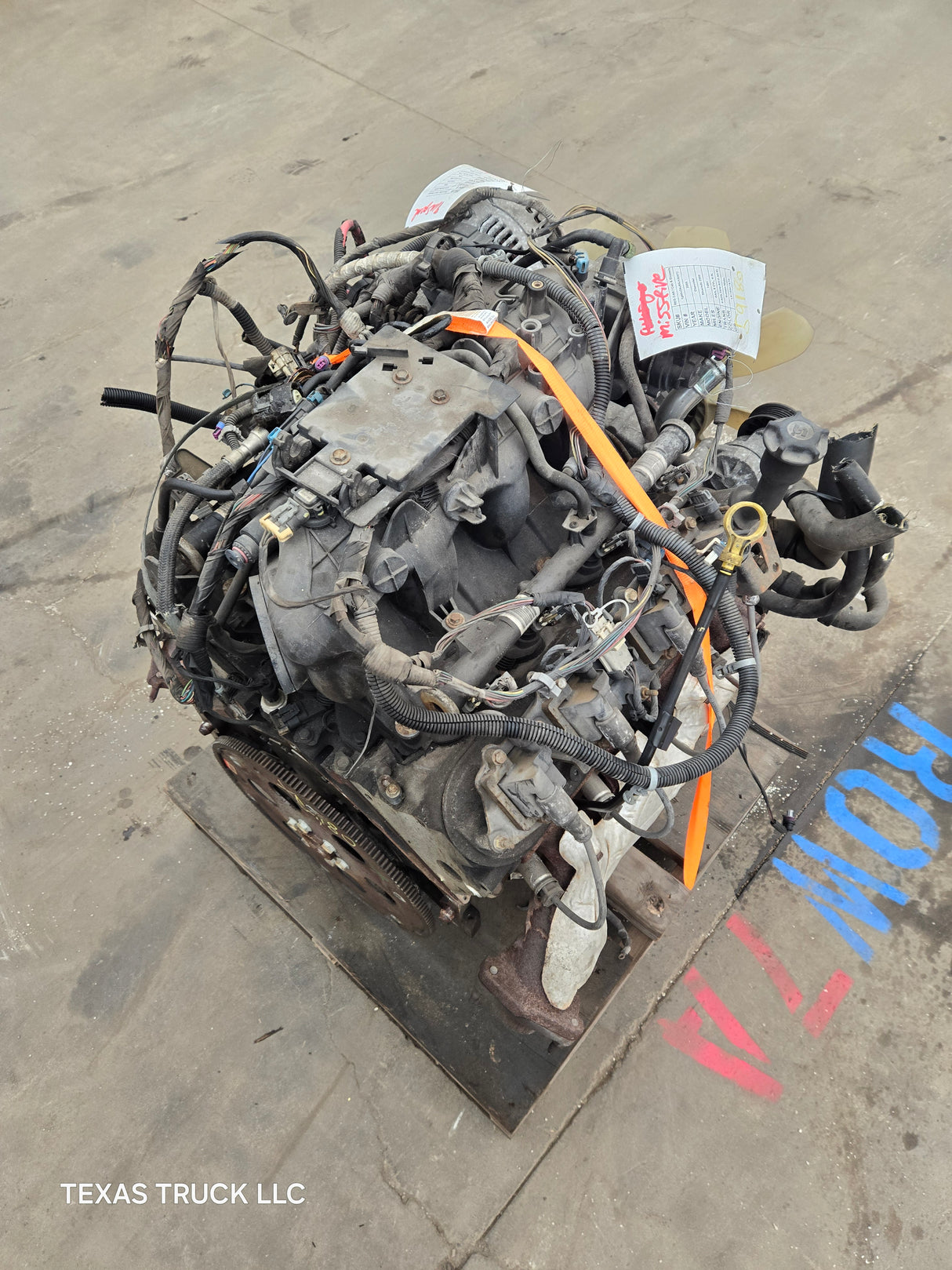 2005 Chevrolet GMC 2500 3500HD 6.0L Engine LS Vortec Gas Engine Runs Missfire