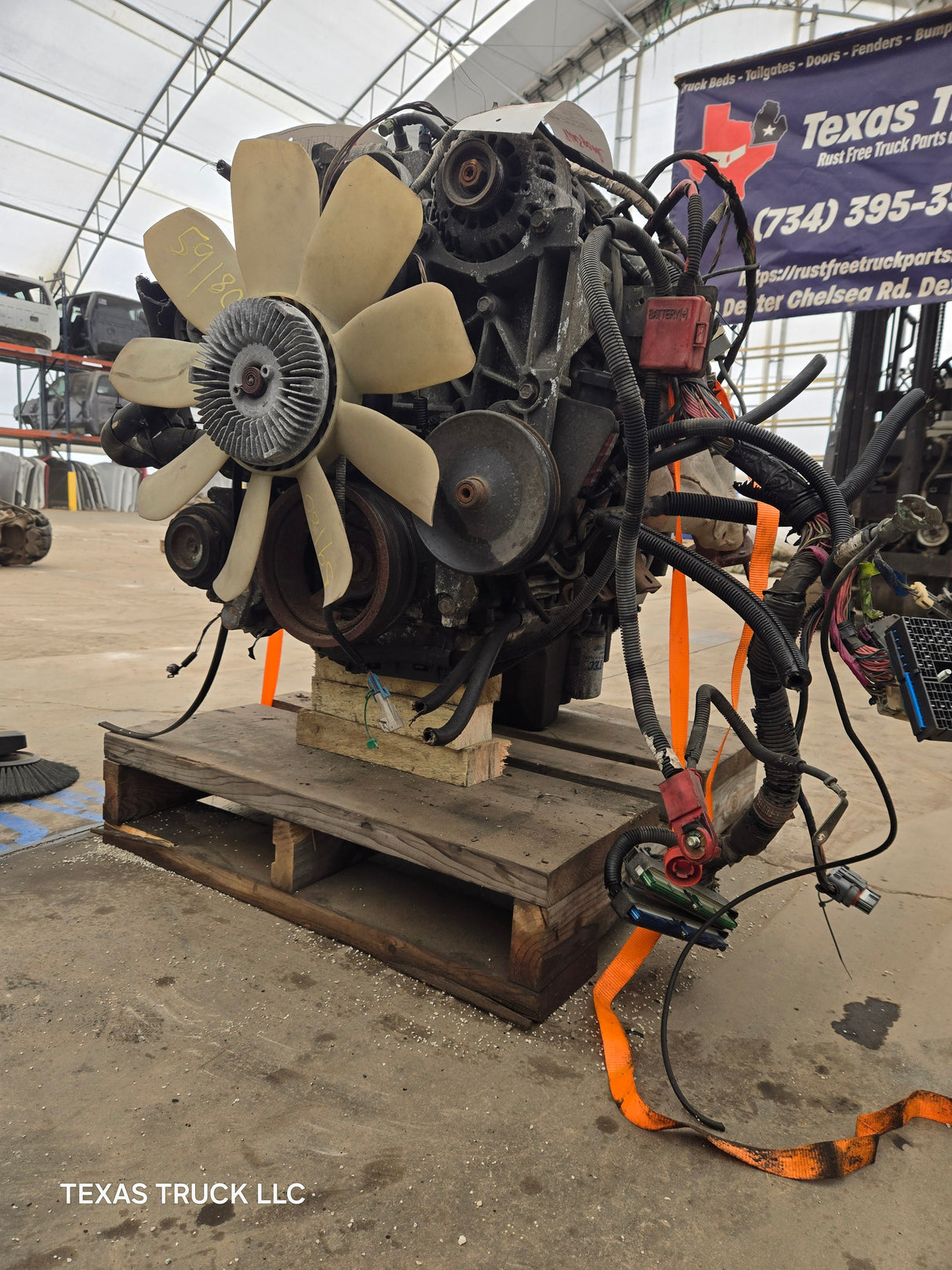 2005 Chevrolet GMC 2500 3500HD 6.0L Engine LS Vortec Gas Engine Runs Missfire